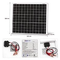 پنل خورشیدی Restar Solar | توان 50 وات